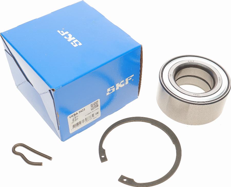 SKF VKBA 3423 - Wheel hub, bearing Kit autospares.lv