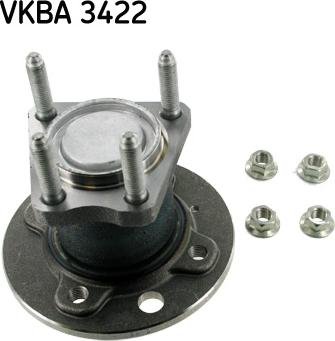 SKF VKBA 3422 - Wheel Hub autospares.lv