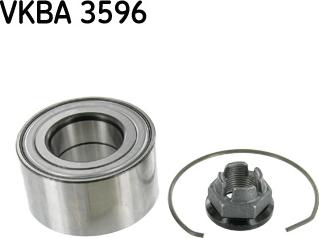 SKF VKBA 3596 - Wheel hub, bearing Kit autospares.lv