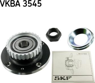 SKF VKBA 3545 - Wheel Hub autospares.lv