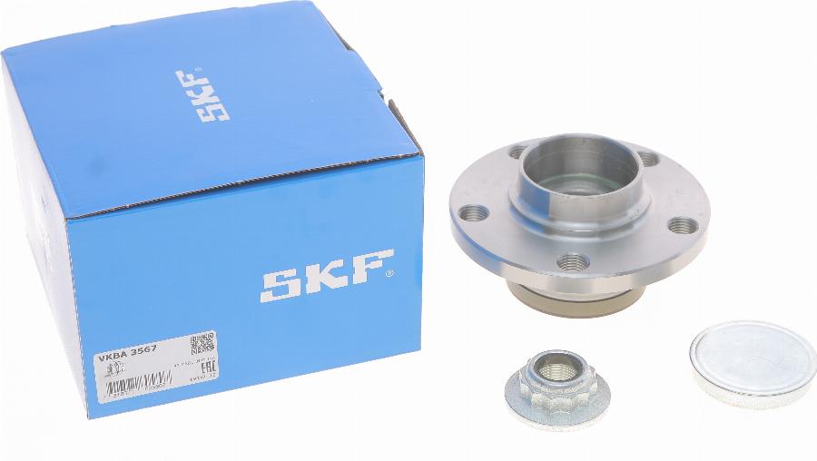 SKF VKBA 3567 - Wheel hub, bearing Kit autospares.lv