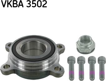 SKF VKBA 3502 - Wheel hub, bearing Kit autospares.lv