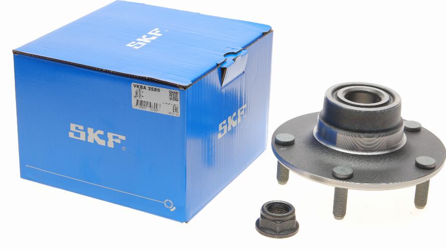 SKF VKBA 3589 - Wheel hub, bearing Kit autospares.lv