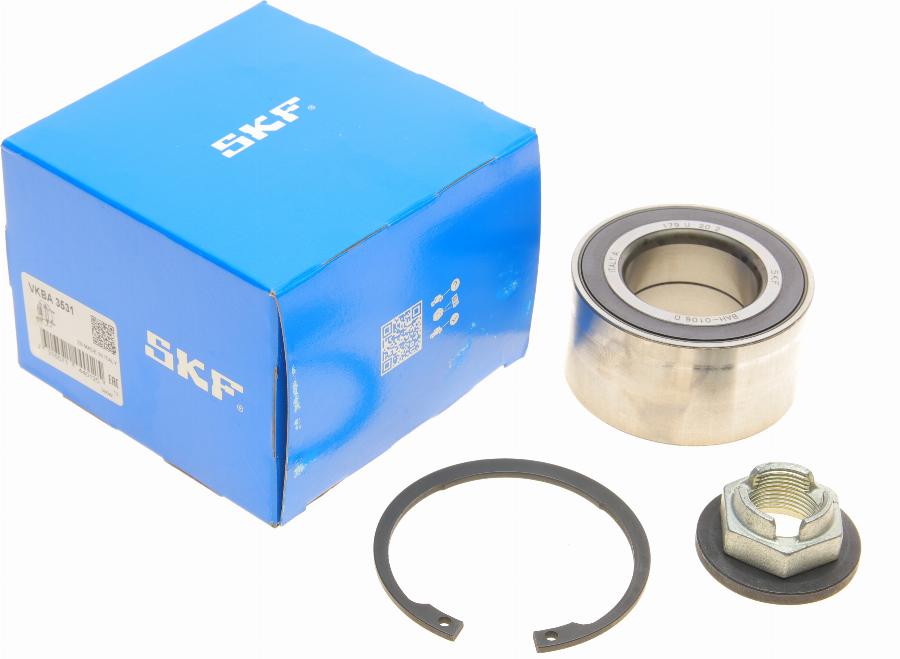 SKF VKBA 3531 - Wheel hub, bearing Kit autospares.lv