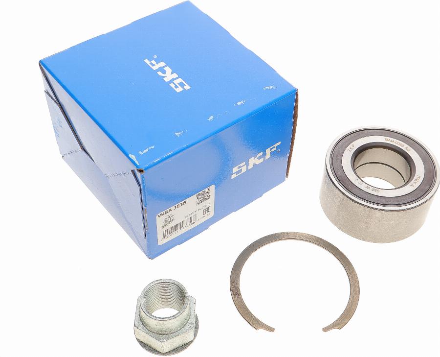 SKF VKBA 3538 - Wheel hub, bearing Kit autospares.lv