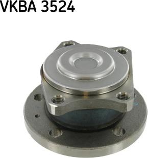 SKF VKBA 3524 - Wheel hub, bearing Kit autospares.lv