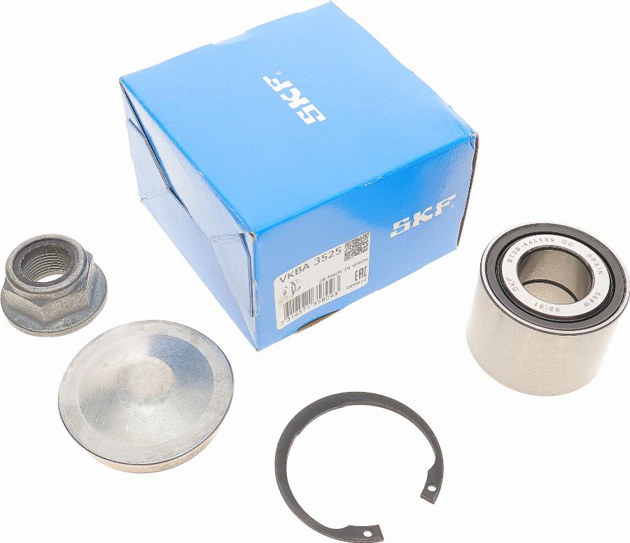 SKF VKBA 3525 - Wheel hub, bearing Kit autospares.lv