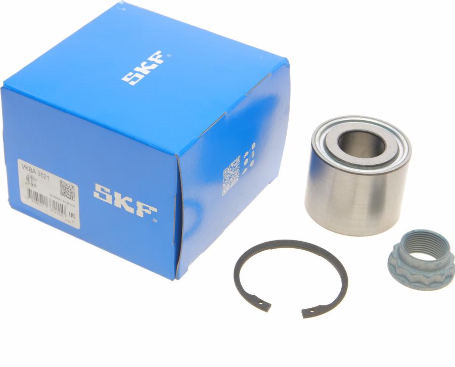 SKF VKBA 3521 - Wheel hub, bearing Kit autospares.lv