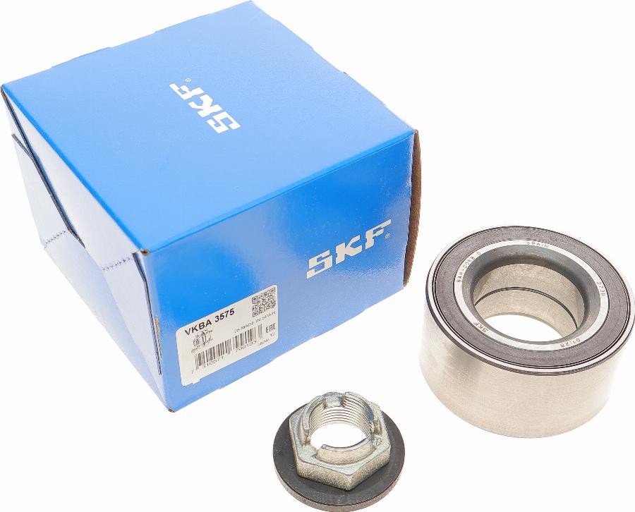 SKF VKBA 3575 - Wheel hub, bearing Kit autospares.lv