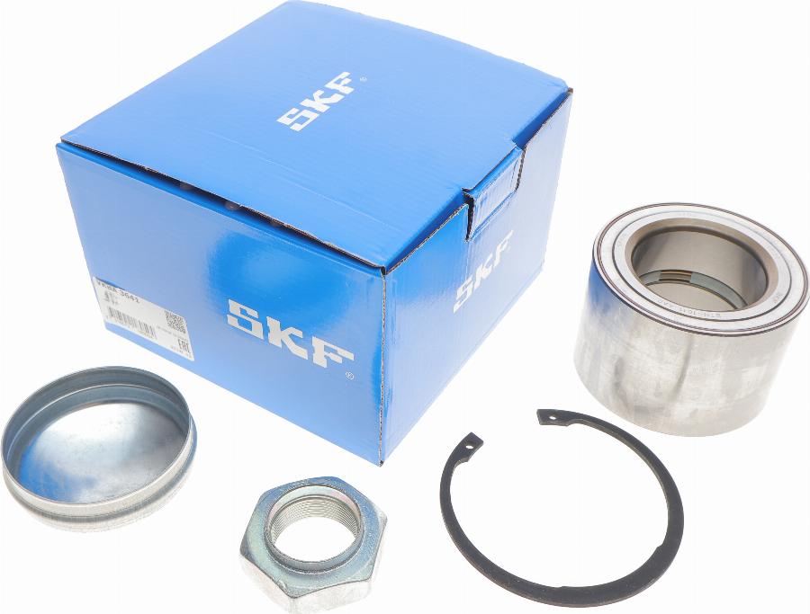 SKF VKBA 3641 - Wheel hub, bearing Kit autospares.lv