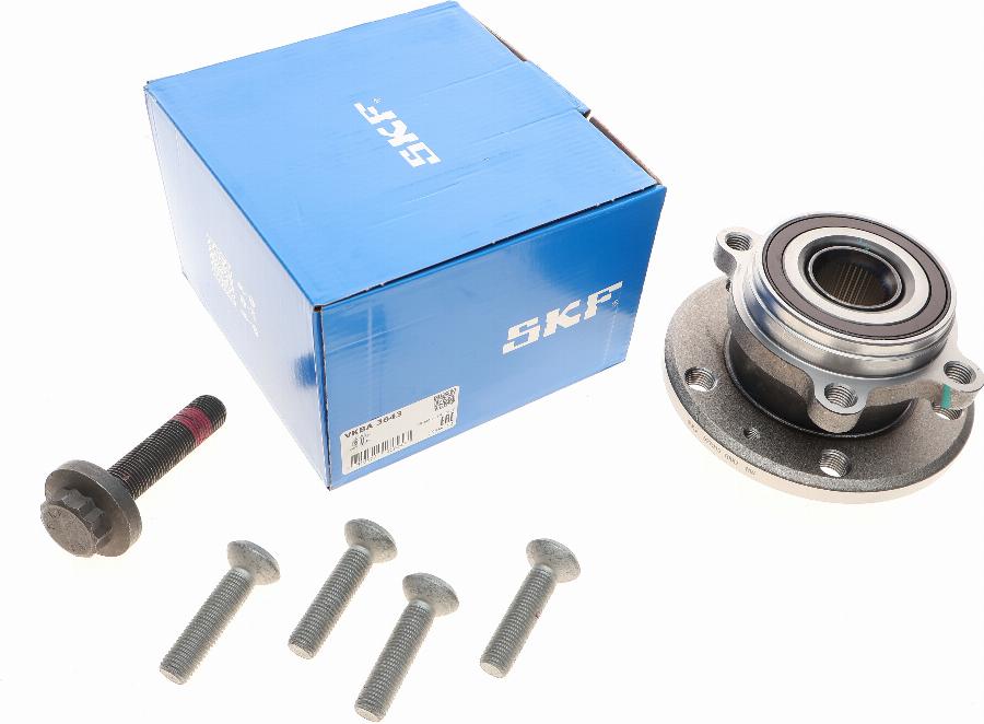 SKF VKBA 3643 - Wheel hub, bearing Kit autospares.lv