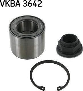 SKF VKBA 3642 - Wheel hub, bearing Kit autospares.lv