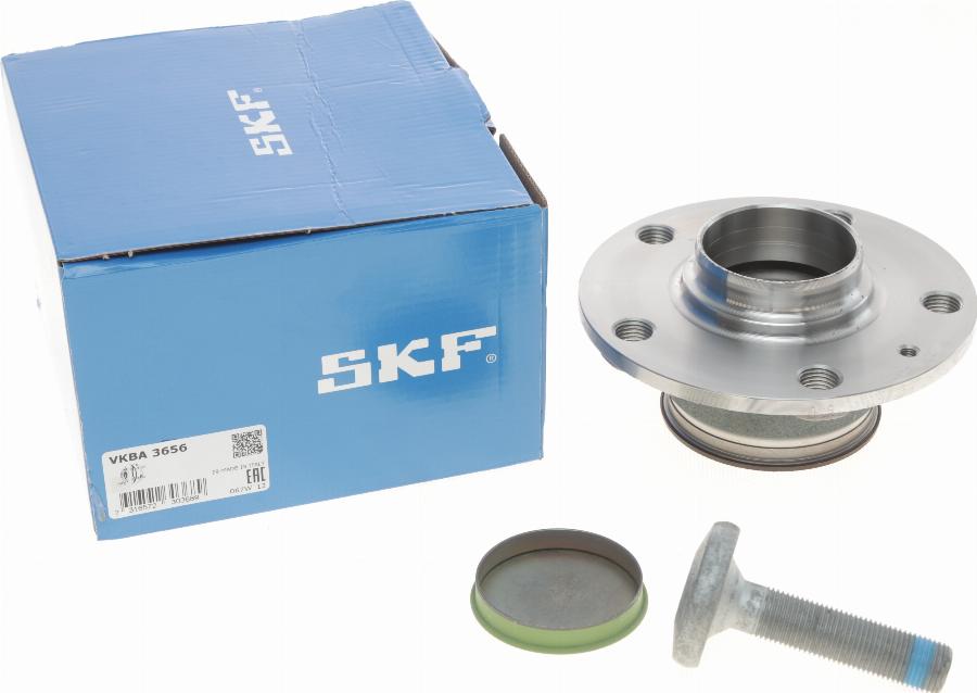 SKF VKBA 3656 - Wheel hub, bearing Kit autospares.lv