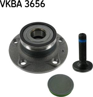 SKF VKBA 3656 - Wheel hub, bearing Kit autospares.lv
