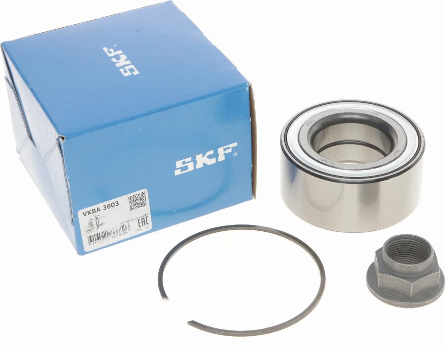 SKF VKBA 3603 - Wheel hub, bearing Kit autospares.lv