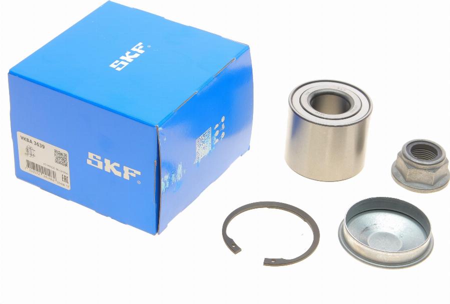 SKF VKBA 3639 - Wheel hub, bearing Kit autospares.lv