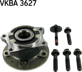SKF VKBA 3627 - Wheel hub, bearing Kit autospares.lv