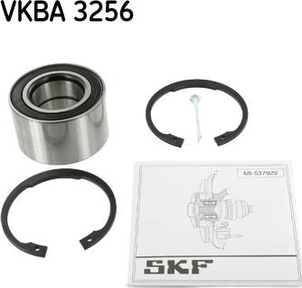 SKF VKBA 3256 - Wheel hub, bearing Kit autospares.lv