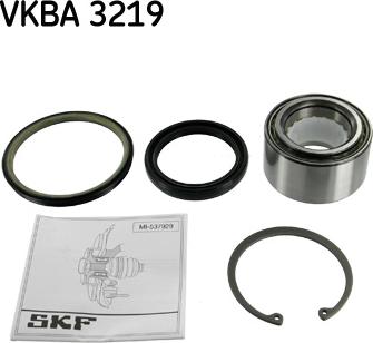 SKF VKBA 3219 - Wheel hub, bearing Kit autospares.lv