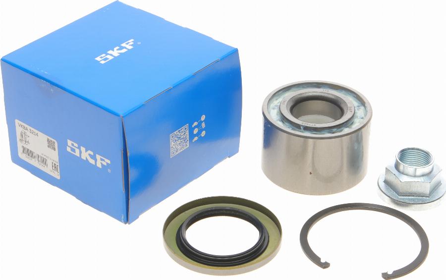 SKF VKBA 3214 - Wheel hub, bearing Kit autospares.lv