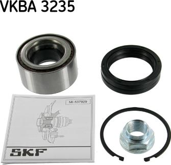 SKF VKBA 3235 - Wheel hub, bearing Kit autospares.lv