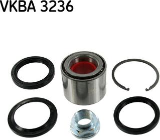 SKF VKBA 3236 - Wheel hub, bearing Kit autospares.lv