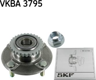 SKF VKBA 3795 - Wheel Hub autospares.lv