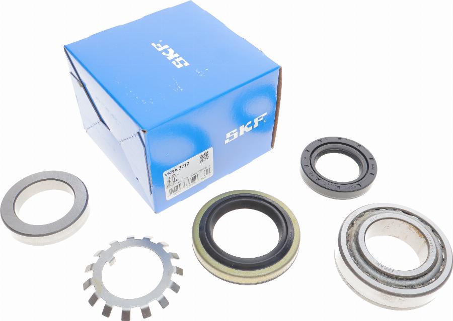 SKF VKBA 3712 - Wheel hub, bearing Kit autospares.lv