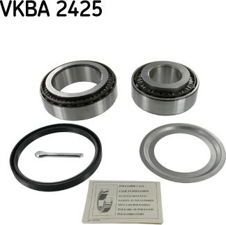 SKF VKBA 2425 - Wheel hub, bearing Kit autospares.lv