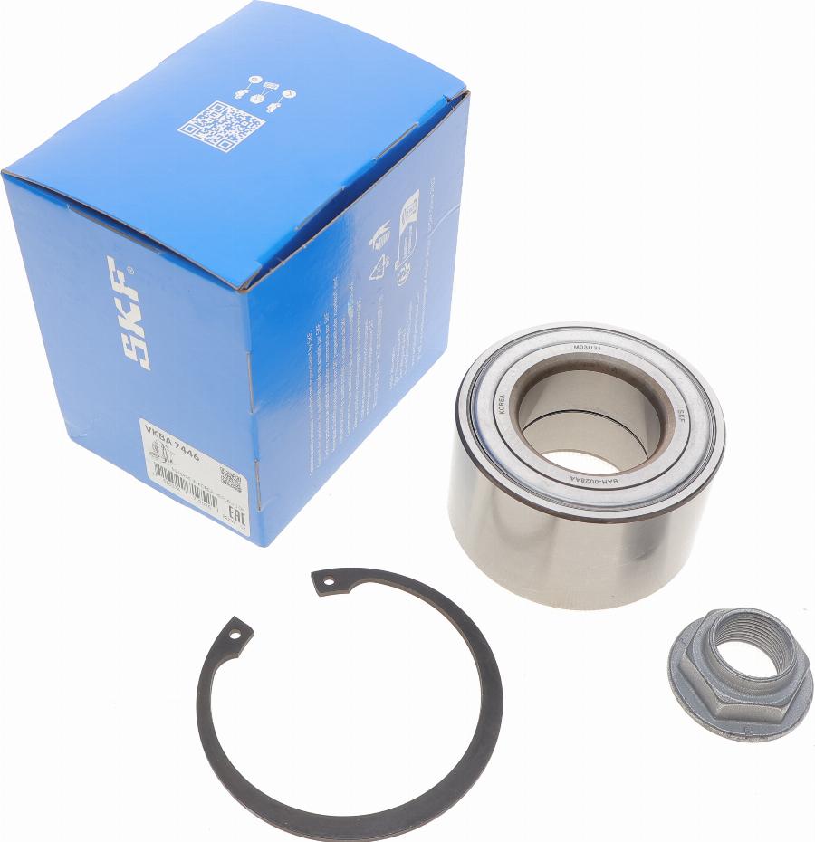 SKF VKBA 7446 - Wheel hub, bearing Kit autospares.lv