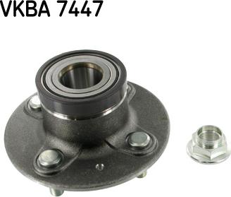 SKF VKBA 7447 - Wheel hub, bearing Kit autospares.lv