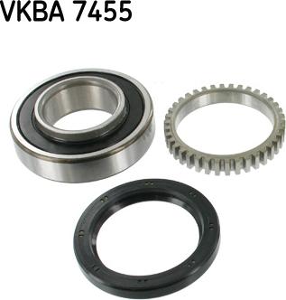 SKF VKBA 7455 - Wheel hub, bearing Kit autospares.lv