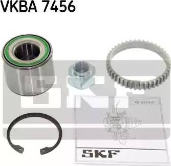 SKF VKBA 7456 - Wheel hub, bearing Kit autospares.lv