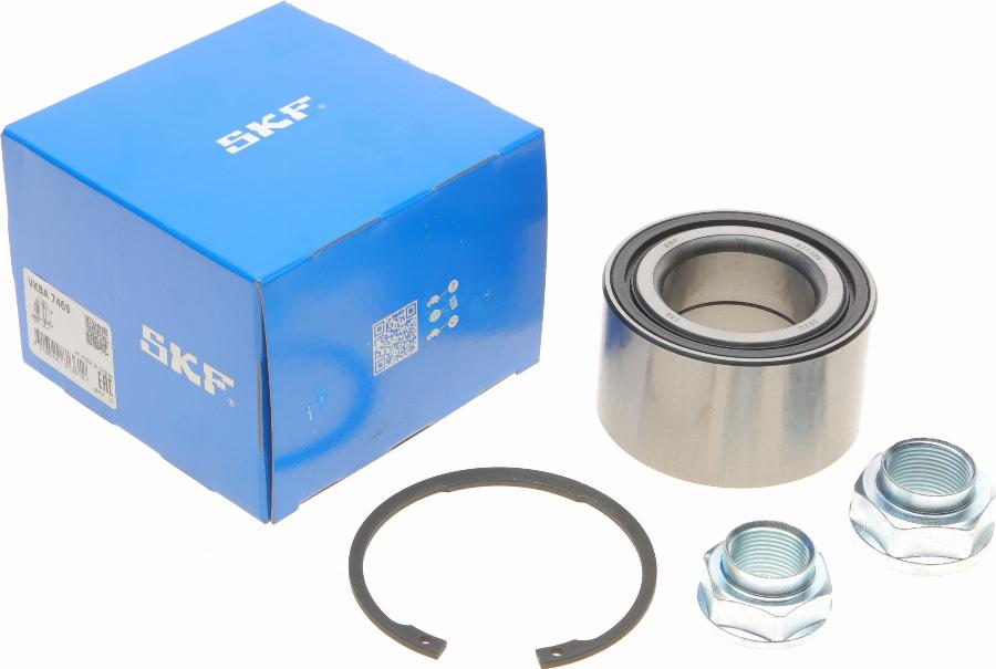 SKF VKBA 7469 - Wheel hub, bearing Kit autospares.lv