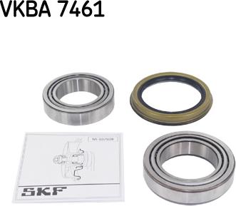 SKF VKBA 7461 - Wheel hub, bearing Kit autospares.lv