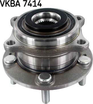 SKF VKBA 7414 - Wheel hub, bearing Kit autospares.lv