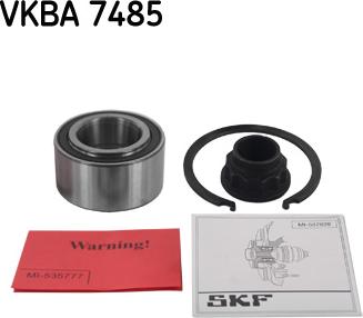 SKF VKBA 7485 - Wheel hub, bearing Kit autospares.lv