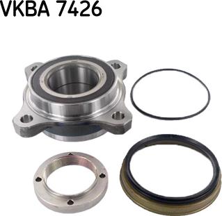 SKF VKBA 7426 - Wheel hub, bearing Kit autospares.lv