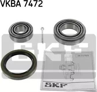 SKF VKBA 7472 - Wheel hub, bearing Kit autospares.lv