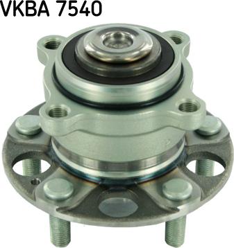 SKF VKBA 7540 - Wheel hub, bearing Kit autospares.lv