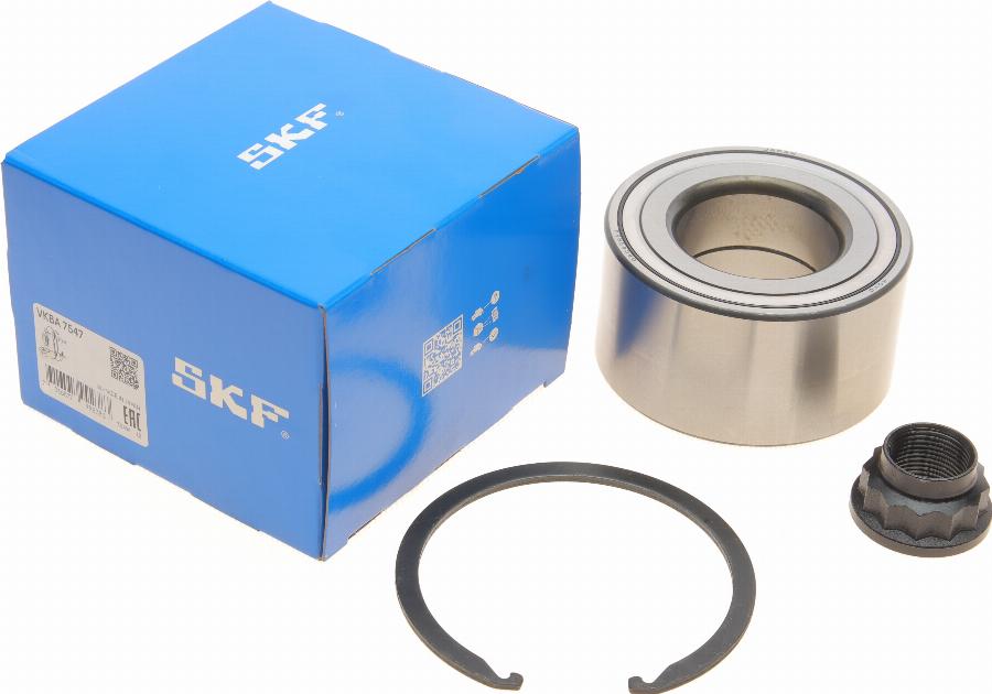 SKF VKBA 7547 - Wheel hub, bearing Kit autospares.lv