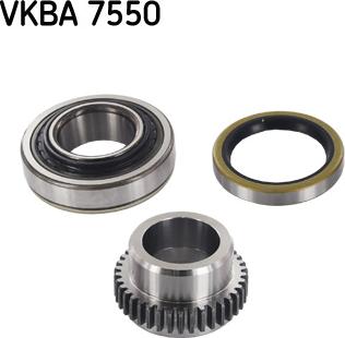 SKF VKBA 7550 - Wheel hub, bearing Kit autospares.lv