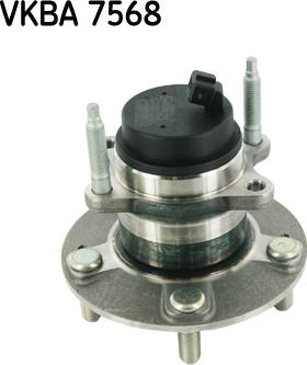 SKF VKBA 7568 - Wheel hub, bearing Kit autospares.lv