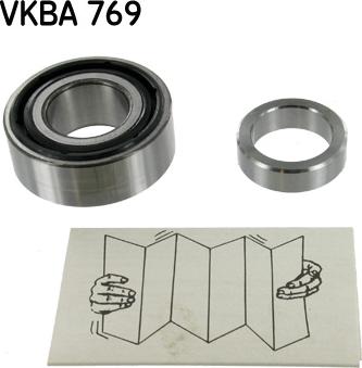 SKF VKBA 769 - Wheel hub, bearing Kit autospares.lv