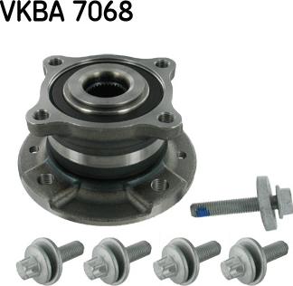 SKF VKBA 7068 - Wheel hub, bearing Kit autospares.lv