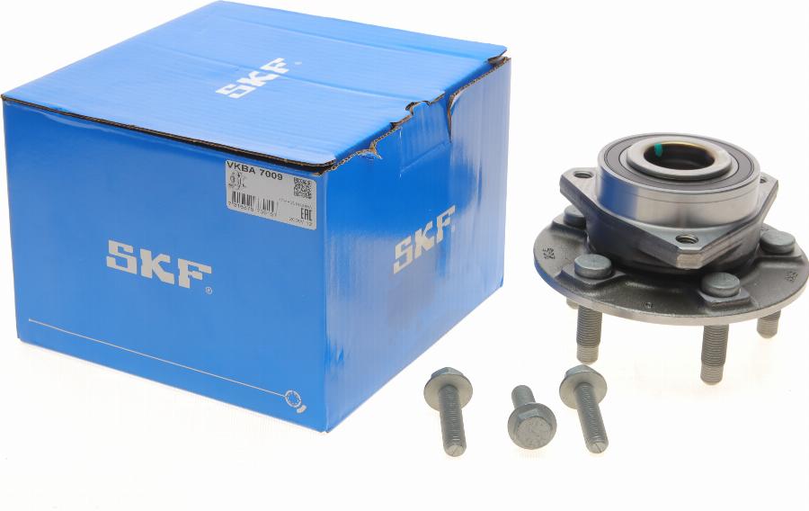 SKF VKBA 7009 - Wheel hub, bearing Kit autospares.lv