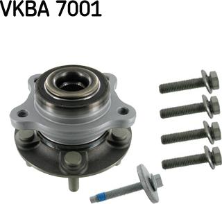 SKF VKBA 7001 - Wheel hub, bearing Kit autospares.lv