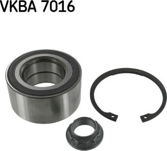 SKF VKBA 7016 - Wheel hub, bearing Kit autospares.lv
