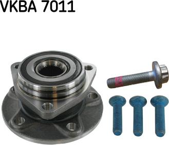 SKF VKBA 7011 - Wheel hub, bearing Kit autospares.lv