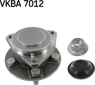 SKF VKBA 7012 - Wheel hub, bearing Kit autospares.lv